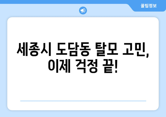 세종시 세종특별자치시 도담동 모바일식 탈모치료 잘하는곳 두피관리 추천 베스트 헤어라인 정수리 비용 후기