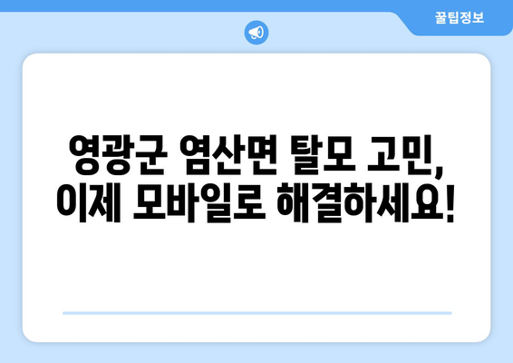 전라남도 영광군 염산면 모바일식 탈모치료 잘하는곳 두피관리 추천 베스트 헤어라인 정수리 비용 후기