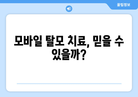 전라남도 신안군 장산면 모바일식 탈모치료 잘하는곳 두피관리 추천 베스트 헤어라인 정수리 비용 후기