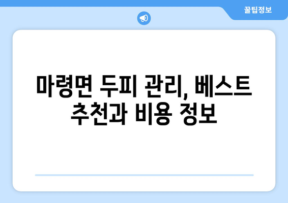 전라북도 진안군 마령면 모바일식 탈모치료 잘하는곳 두피관리 추천 베스트 헤어라인 정수리 비용 후기
