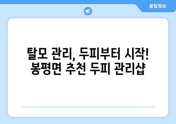 강원도 평창군 봉평면 모바일식 탈모치료 잘하는곳 두피관리 추천 베스트 헤어라인 정수리 비용 후기