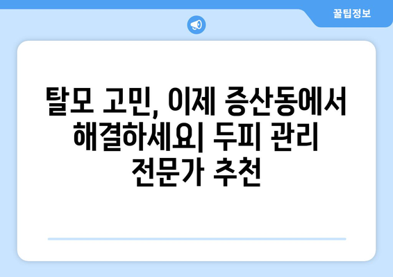 서울시 은평구 증산동 모바일식 탈모치료 잘하는곳 두피관리 추천 베스트 헤어라인 정수리 비용 후기