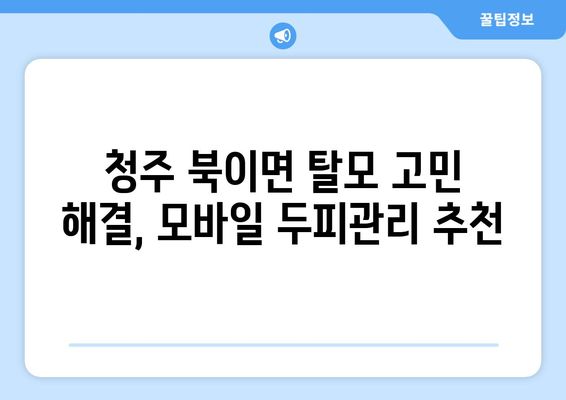 충청북도 청주시 청원구 북이면 모바일식 탈모치료 잘하는곳 두피관리 추천 베스트 헤어라인 정수리 비용 후기