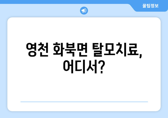경상북도 영천시 화북면 모바일식 탈모치료 잘하는곳 두피관리 추천 베스트 헤어라인 정수리 비용 후기