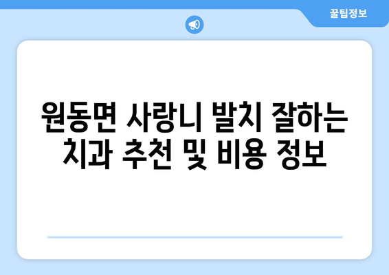 경상남도 양산시 원동면 사랑니 치과 매복 발치 잘하는 곳 비용 | 후기 | 추천