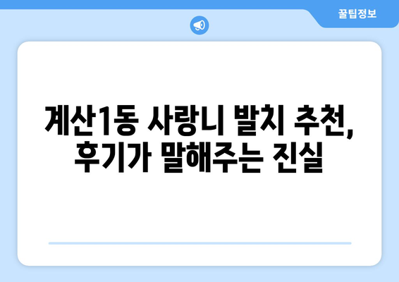 인천시 계양구 계산1동 사랑니 치과 매복 발치 잘하는 곳 비용 | 후기 | 추천
