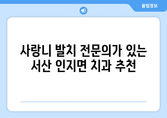 충청남도 서산시 인지면 사랑니 치과 매복 발치 잘하는 곳 비용 | 후기 | 추천