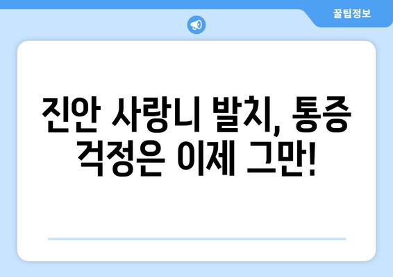 전라북도 진안군 진안읍 사랑니 치과 매복 발치 잘하는 곳 비용 | 후기 | 추천