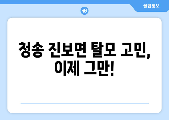 경상북도 청송군 진보면 모바일식 탈모치료 잘하는곳 두피관리 추천 베스트 헤어라인 정수리 비용 후기