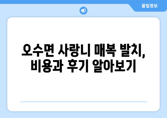 전라북도 임실군 오수면 사랑니 치과 매복 발치 잘하는 곳 비용 | 후기 | 추천
