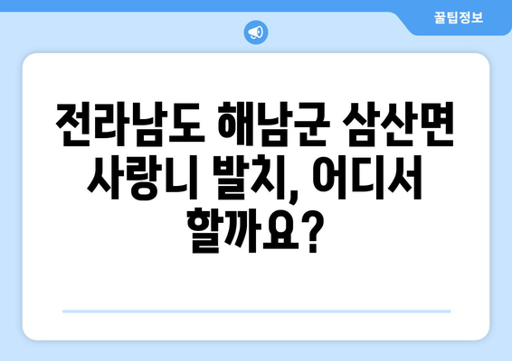 전라남도 해남군 삼산면 사랑니 치과 매복 발치 잘하는 곳 비용 | 후기 | 추천