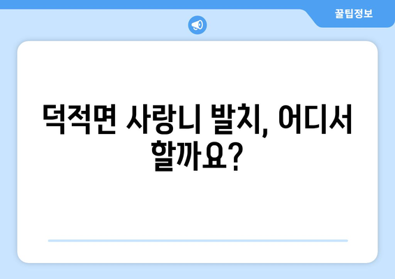 인천시 옹진군 덕적면 사랑니 치과 매복 발치 잘하는 곳 비용 | 후기 | 추천
