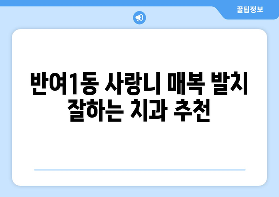 부산시 해운대구 반여1동 사랑니 치과 매복 발치 잘하는 곳 비용 | 후기 | 추천