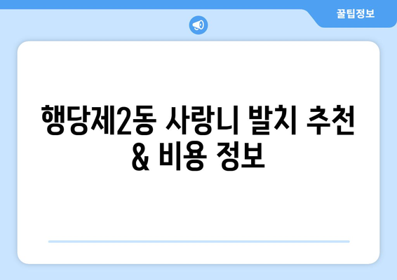 서울시 성동구 행당제2동 사랑니 치과 매복 발치 잘하는 곳 비용 | 후기 | 추천