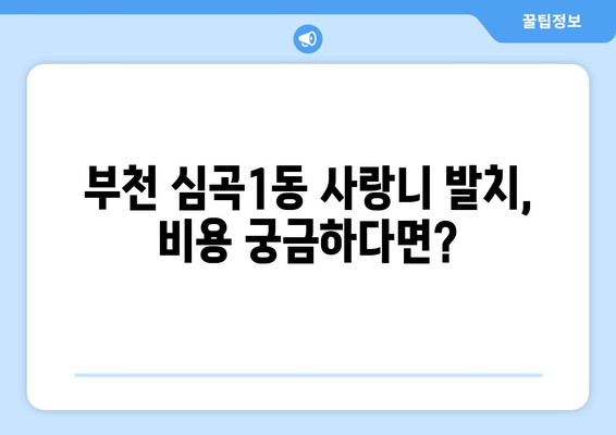 경기도 부천시 심곡1동 사랑니 치과 매복 발치 잘하는 곳 비용 | 후기 | 추천