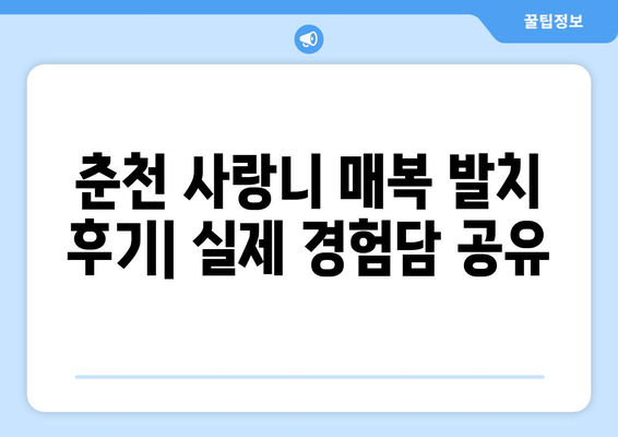 강원도 춘천시 후평1동 사랑니 치과 매복 발치 잘하는 곳 비용 | 후기 | 추천