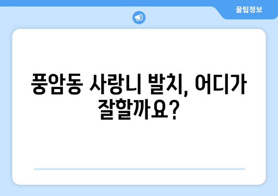 광주시 서구 풍암동 사랑니 치과 매복 발치 잘하는 곳 비용 | 후기 | 추천