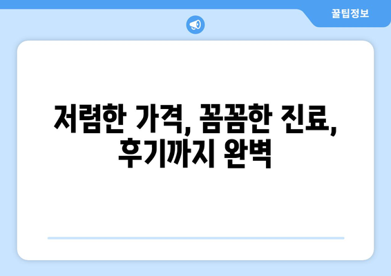 충청북도 제천시 수산면 임플란트 치과 추천 저렴한 곳 잘하는 곳 가격 | 후기 | 비용