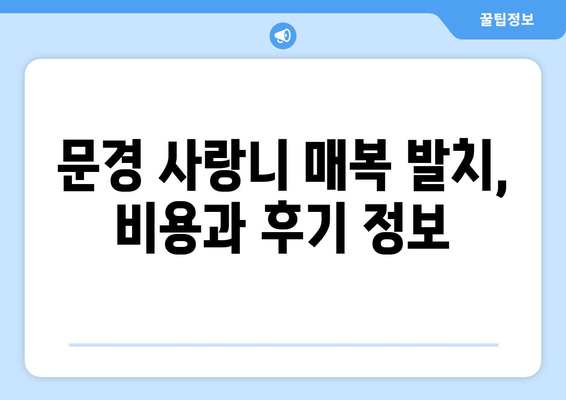 경상북도 문경시 점촌2동 사랑니 치과 매복 발치 잘하는 곳 비용 | 후기 | 추천