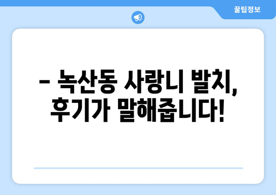 부산시 강서구 녹산동 사랑니 치과 매복 발치 잘하는 곳 비용 | 후기 | 추천