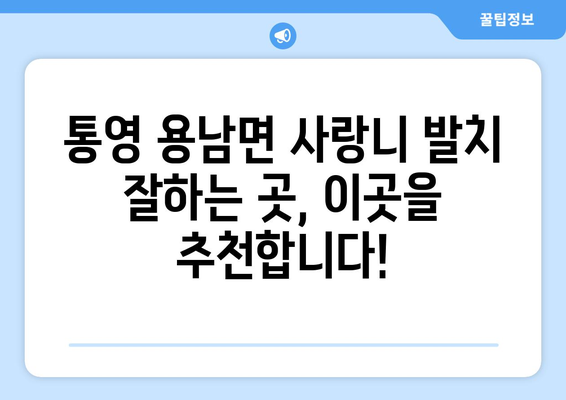 경상남도 통영시 용남면 사랑니 치과 매복 발치 잘하는 곳 비용 | 후기 | 추천