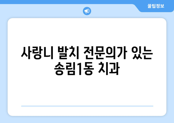 인천시 동구 송림1동 사랑니 치과 매복 발치 잘하는 곳 비용 | 후기 | 추천